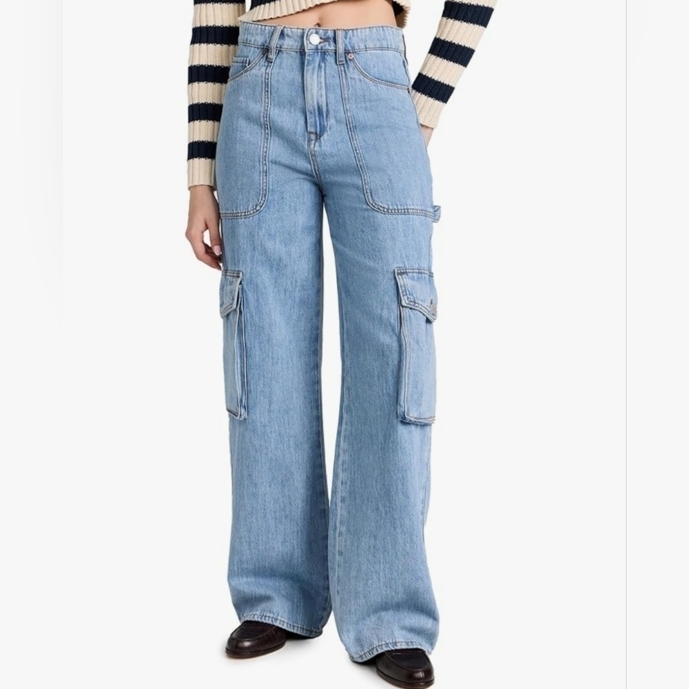 NWT BLANK NYC Asymmetrical jeans The Franklin size 28 - Picture 4 of 16